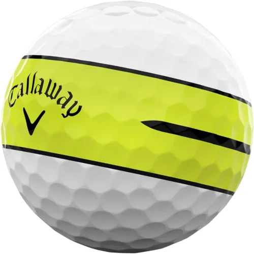 Vista 3 de Pelotas de golf Callaway Golf Chrome Soft Raya 360 (Amarillo)