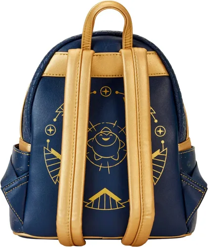 Vista 3 de Loungefly Mini mochila de terciopelo de Disney Wish, exclusiva de Tienda