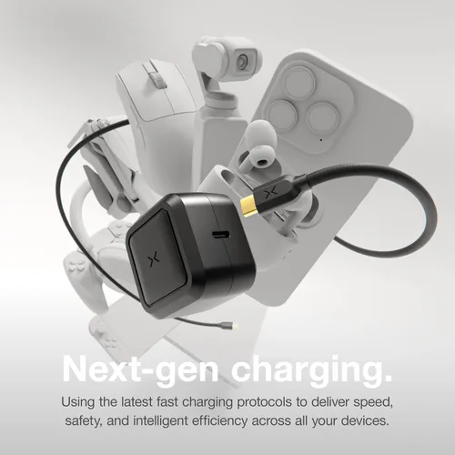 Vista 2 de NOCO XGrid X30 - Bloque de cargador de pared USB-C GaN de 30 W con entrega de energía (paquete de 6)
