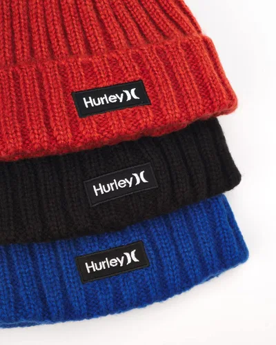 Vista 4 de Hurley Gorro de invierno para hombre Eagle Flats Cuffed Beanie
