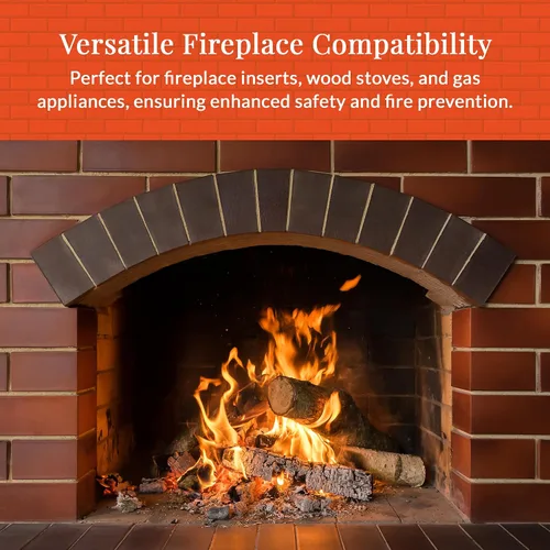 Vista 6 de Fireside Chimney Supply FireFlex 316Ti kit de accesorio interior de conducto de chimenea flexible