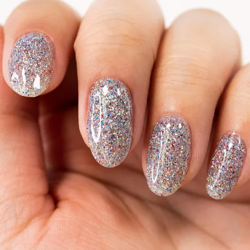 Vista 6 de Dipwell Glitter Collection - Polvo de inmersión para uñas, 1 onza - GL - 16