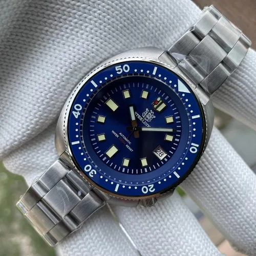 Vista 7 de Steeldive - Reloj automático para hombre 1970 SD1970 Reloj de pulsera NH35 Movimiento 200M Relojes de buceo