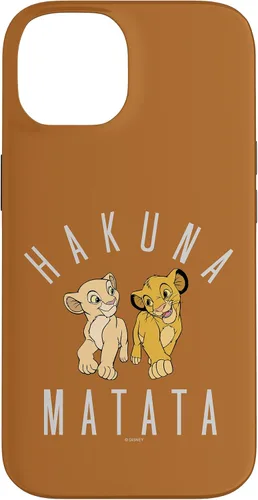 Vista 4 de Funda para iPhone 13 Pro Max Disney The Lion King Simba y Nala Hakuna Matata