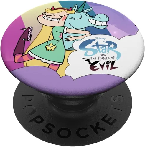 Vista 6 de Disney Channel Star vs. The Forces of Evil Pony Head PopSockets MagSafe PopGrip para iPhone