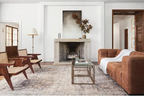 Vista 10 de Livabliss x Becki Owens - Alfombra vintage Marlene para pasillo, 2'7" x 7'3", Beige/Multi, (7' y menos)