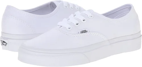 Vista 4 de Vans Zapatos de skate auténticos unisex True White, 7.5, Blanco