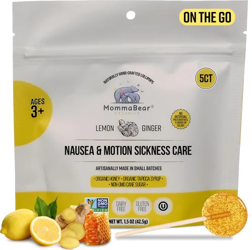 Vista 5 de MommaBear Organics - Paletas para la tos hechas a mano para niños – Alivio natural del dolor de garganta y chupetines para la tos para niños mayores