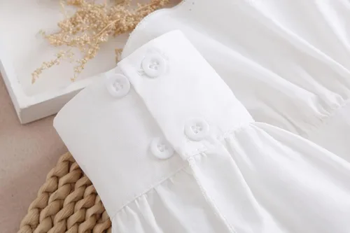 Vista 8 de Elegtiskas Puños de encaje para mujer, mangas desmontables, pulseras para mujeres y niñas