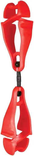 Vista 10 de Ergodyne Squids 3420 Swiveling Glove Clip Holder with Dual Clips