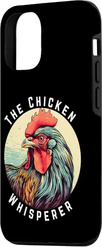 Vista 2 de iPhone 14 - Atuendo para amantes de la agricultura y el pollo The Chicken Whisperer Case
