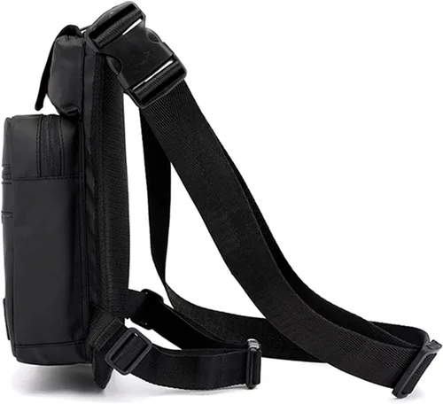 Vista 8 de Anjoy Impermeable lona táctica gota pierna bolsa al aire libre cintura paquete para hombres mujeres moto ciclismo multi-bolsillo cintura Fanny bolsa