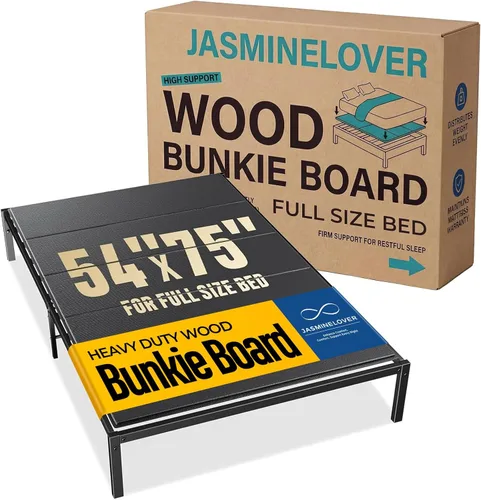 Vista 11 de Bunkie Board Twin 38x75 Base de madera reforzada resistente para debajo del colchón