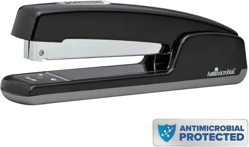 Vista 2 de Bostitch Office Professional - Engrapadora de escritorio de metal, capacidad para 20 hojas, sin atascos, indicador de suministro de grapas, base