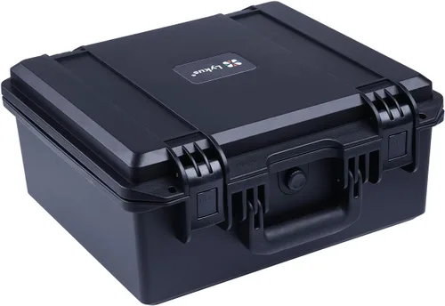 Vista 10 de Lykus HC-3020 - Funda rígida impermeable con inserto de espuma personalizable, tamaño interior de 11.81 x 7.87 x 7.87 pulgadas, adecuada