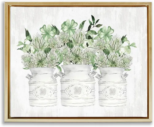 Vista 21 de Birds Floral Meadow Blossoms, 16 x 20 Inch Canvas in Floater Frame Stupell Industries · By Nan · Ready to hang once unboxed · Made in USA