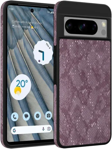 Vista 12 de X-level Diseño para Google Pixel 8 Caso,Premium PU Cuero Suave TPU Bumper A Prueba De Golpes Cubierta Protectora Del Teléfono Delgada Funda Para