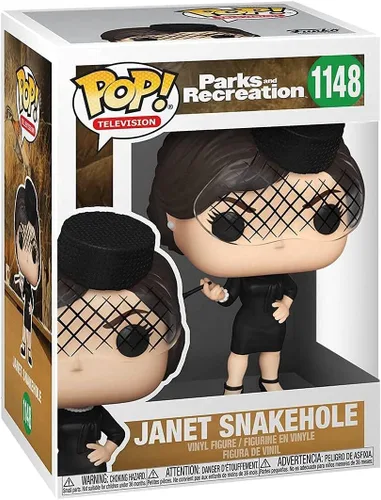 Vista 2 de Funko POP TV: Parks and Rec - Janet Snakehole, 3.75 pulgadas, multicolor (56169)