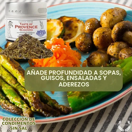 Vista 7 de Colección de condimentos gourmet sin sal Sin OMG 6 latas magnéticas Mezclas de especias en lotes pequeños