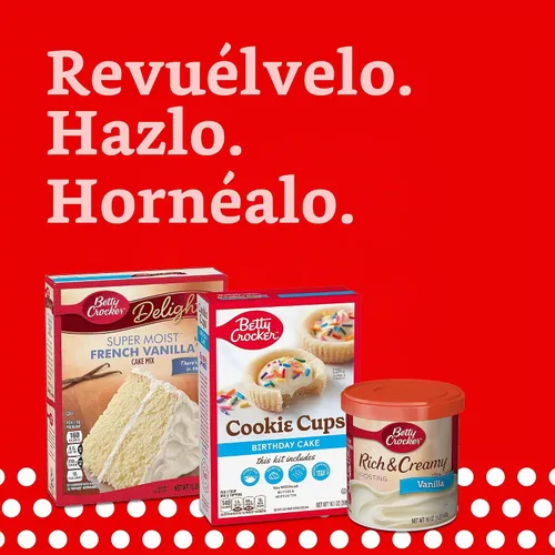 Vista 7 de Betty Crocker Glaseado de vainilla rico y cremoso, sin gluten, 16 onzas