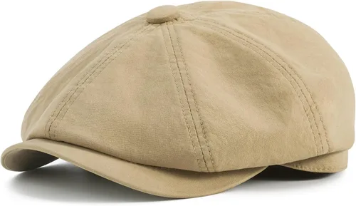 Vista 10 de BOTVELA Gorra de algodón con diseño de Newsboy Gatsby para hombre