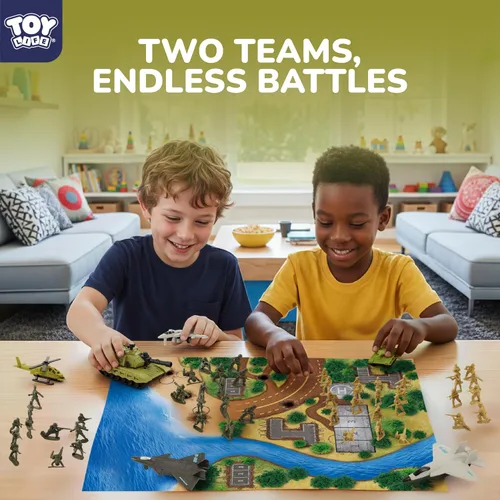 Vista 5 de TOY Life Army Men Playset (Mapa de aterrizaje de playa Set 2)