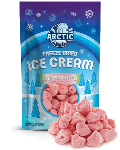 Vista 21 de Arctic Farms Trozos de Helado Liofilizado Empaquetados y en Caja - No se Derrite (1 libra, S'mores)