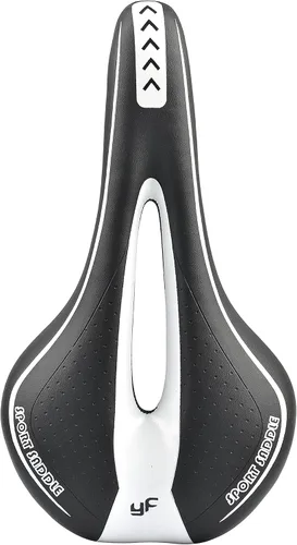 Vista 9 de Asiento de bicicleta cómodo para hombres y mujeres, ajuste universal para bicicletas de carretera/montaña, impermeable, suave, asiento de ciclismo