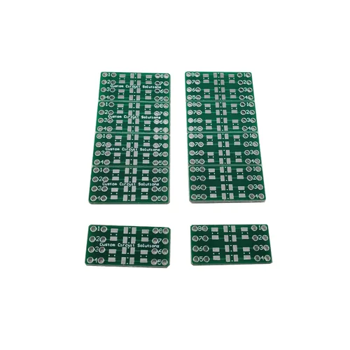 Vista 13 de Soluciones de Circuito Personalizado – Módulo de PCB de Separación SMD a DIP, 4-Pino, Adaptador de Cabezal de D2PAK (DPAK) a DIP con Resistencia SMT