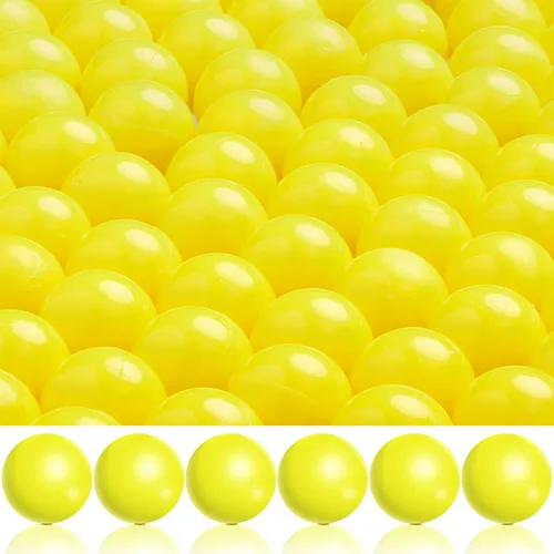 Vista 11 de Civaner Proyectiles de calibre 150 x 68/61 para defensa y práctica, bolas de paintball 68 rompedoras reutilizables, proyectiles sólidos de nylon