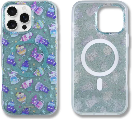Vista 130 de Sonix x Barbie Funda para iPhone 15 Pro Compatible con MagSafe Probada para caídas de 10 pies Golden Hour