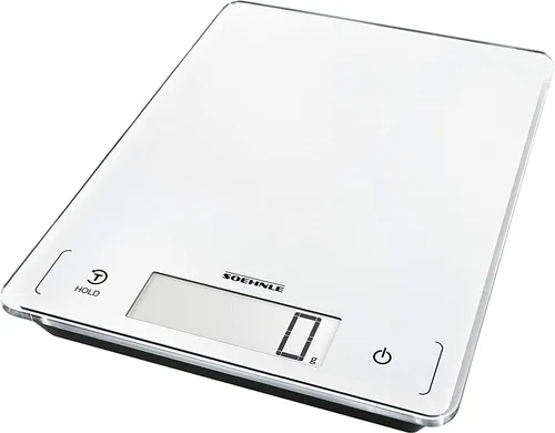 Vista 9 de Soehnle Page Profi 100, báscula digital de alimentos para cocinar y preparar comidas, báscula de cocina con pantalla LCD, báscula de alimentos