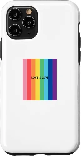 Vista 10 de iPhone 15 LGBTQ Community Lesbian Gay Bi Trans Rainbow Love Culture Case