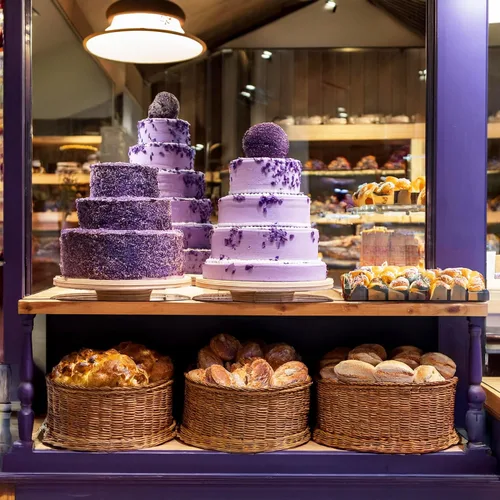 Vista 8 de Ube - Extracto aromatizante de ñame morado tamaño restaurante por Butterfly 1 litro, 34 onzas líquidas Restaurant Size, 34 Fl Ounce, Filipino Ube