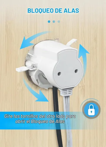 Vista 6 de Kit de gestión de cables de pared con accesorio de taladro de sierra perforadora - Incluye gestión de cables de alimentación y bajo voltaje