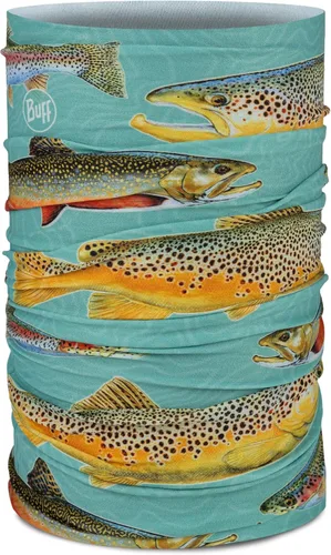 Vista 6 de BUFF CoolNet - Polaina de cuello UV, protección solar UPF 50, transpirable, versátil, máscara facial de secado rápido, diseños de pesca