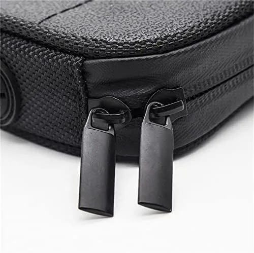 Vista 9 de Bolsa magnética para tanque de combustible para motocicleta, bolsillo con cremallera para teléfono celular