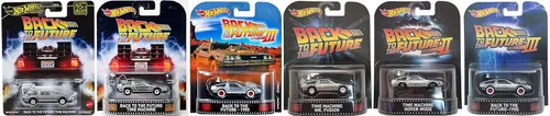 Vista 2 de Hot Wheels 2018 Retro Entertainment. Regreso al futuro Time Machine 2 DeLorean