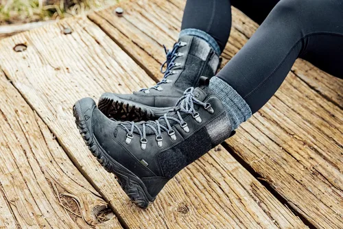 Vista 6 de KEEN Botas de nieve impermeables Greta Tall Classic para mujer