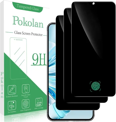 Vista 11 de Pokolan Paquete de 3 protectores de pantalla para Samsung Galaxy S21 Plus Transparente