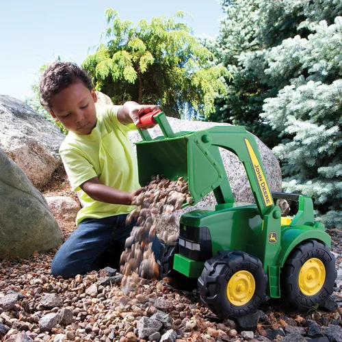 Vista 3 de John Deere TBEK35850 - Tractor grande de 21 pulgadas, color verde