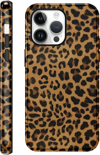 Vista 99 de Funda de teléfono con estampado de guepardo para iPhone 7/8/SE 2020/2022 de 4.7 pulgadas, funda de lujo con diseño de leopardo marrón coqueta a