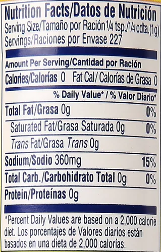 Vista 2 de Goya Adobo sazonador sin chile 28 onzas Condimento para aves, mariscos, carne y verduras, sin grasa y sin calorías, mezcla de especias latinas