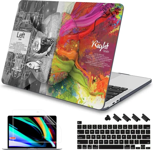 Vista 31 de Mektron Funda para MacBook Pro de 16 Pulgadas A2141 Versión 2019 con Pantalla Liquid Retina/Touch ID, Carcasa Rígida de Plástico con Funda
