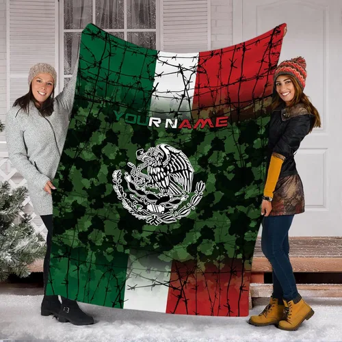 Vista 25 de Manta de México personalizada con nombre para hombres y mujeres, manta personalizada con bandera de México, manta de bandera mexicana, regalo