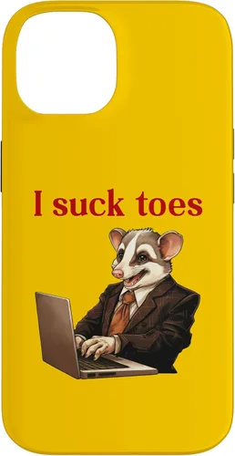 Vista 4 de Funda para iPhone 12 Pro Max Funny Feet Lover Lamiendo los dedos del pie Humor extraño I Chuck Toes