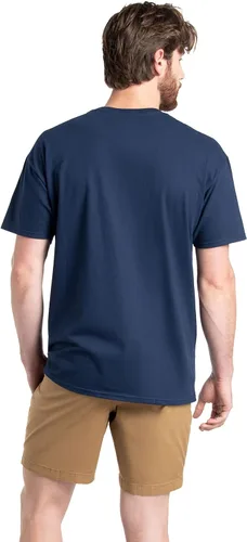 Vista 4 de Fruit of the Loom Men's Eversoft Cotton T Shirts, Breathable & Moisture Wicking with Odor Control, Sizes S-4x