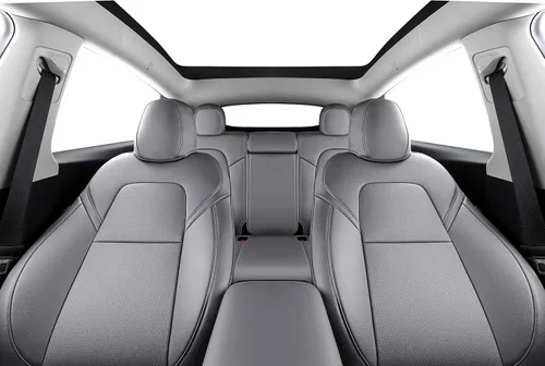 Vista 8 de Funda INCH EMPIRE para asiento de coche, ajuste personalizado para Tesla Model 3, protector de cojín de asiento de cuero sintético para 2017 2018