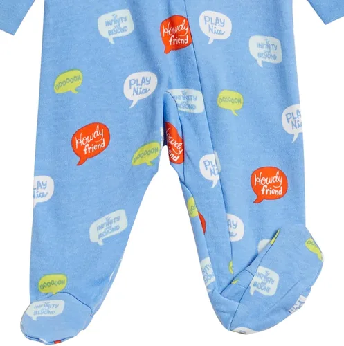 Vista 4 de Tienda Essentials Disney l Marvel l Star Wars Unisex de algodón para bebés para dormir y jugar paquete múltiple