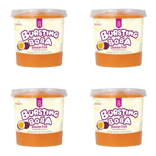 Vista 11 de Bossen Bursting Boba Pure25 relleno con un refrescante líquido afrutado que crea una explosión de sabor en tu boca. Haz en Taiwán 7.04 libras cada